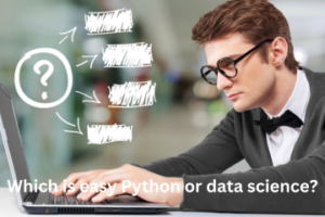Read more about the article Which is easy Python or data science?